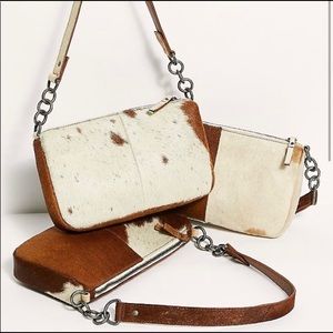 Free People Cowhide Shoulder Bag